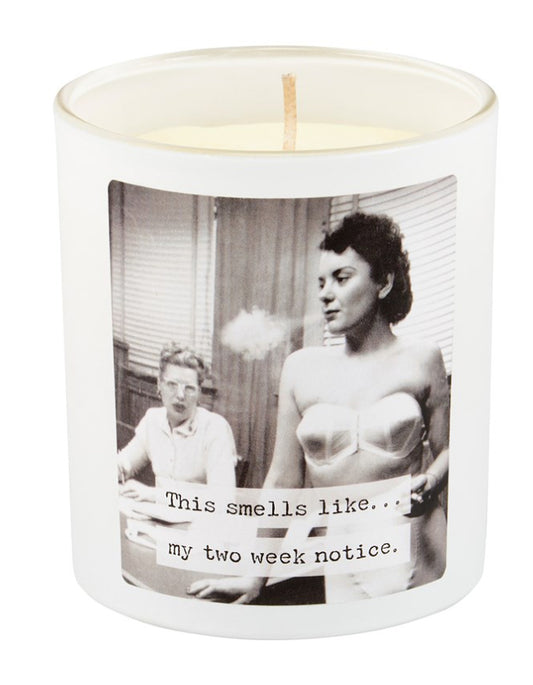 Kathy Two Week Notice Candle lavender