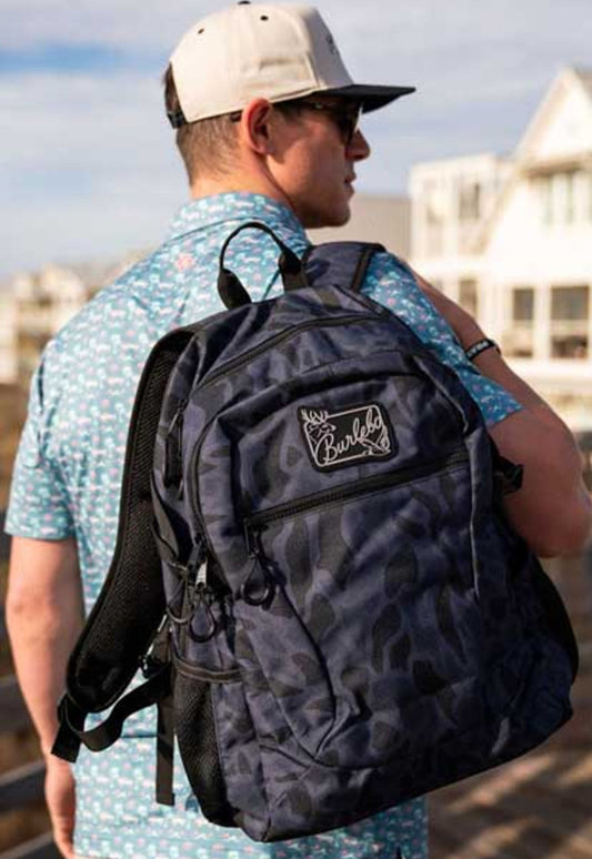 Burlebo Backpack Black Camo