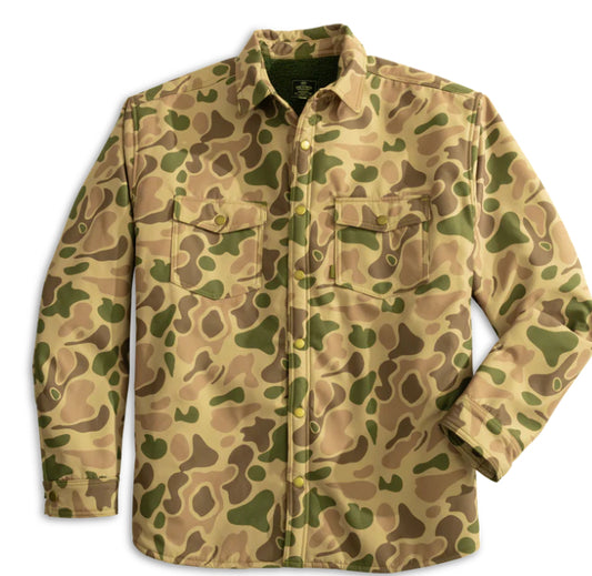 Heybo Timbers Jac Shirt Traditions Camo Brown