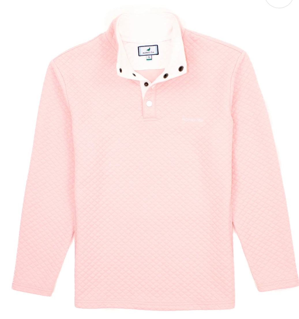 Properly Tied Social Pullover Light Pink