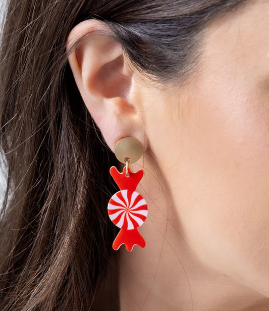 Michelle McDowell  Peppermint Earrings