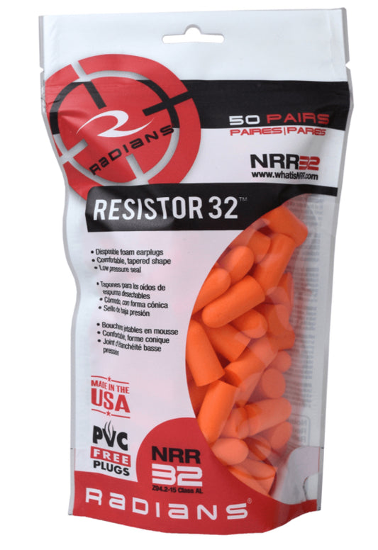 Radians Foam Ear Plugs 50