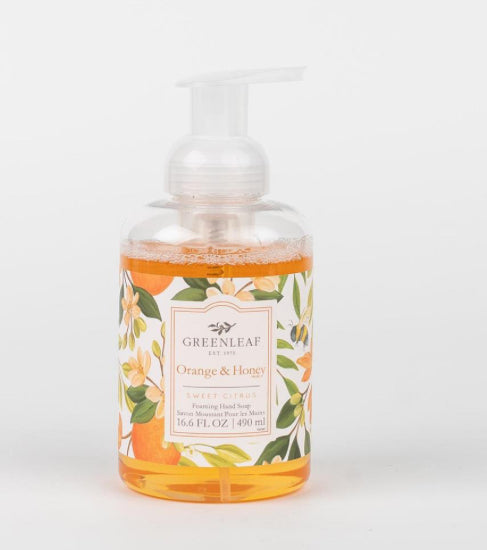 Greenleaf Foam Soap Orange & Honey