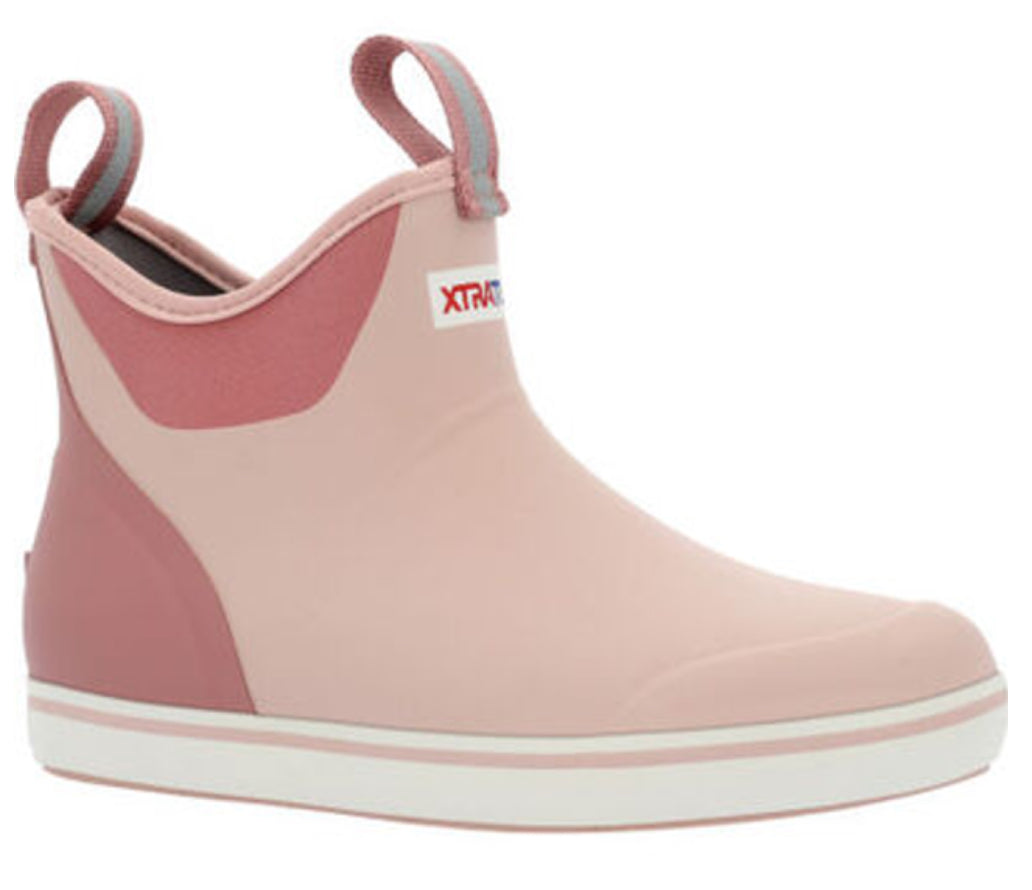 Xtratuf Women’s 6’ Ankle Deck Boot Blush Pink