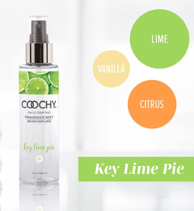 Coochy Fragrance Body Mist - Key Lime Pie 4oz