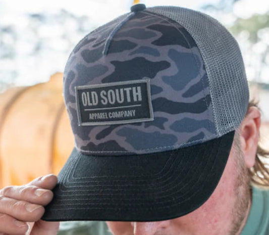 Old South ETA Blackout Camo Trucker Hat
