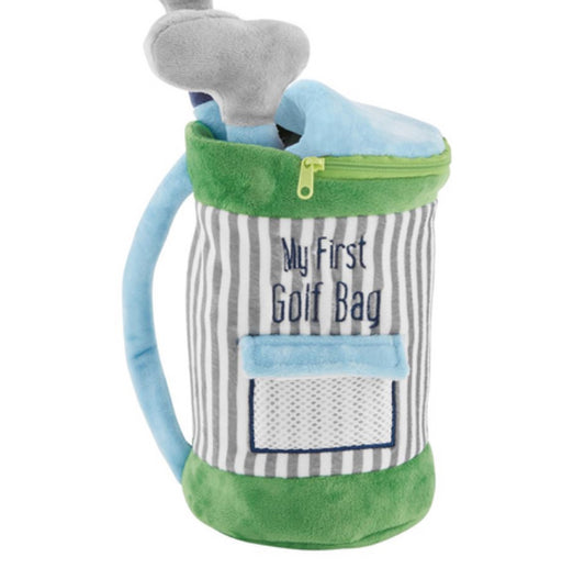 Mudpie My Golf Bag Plush Set