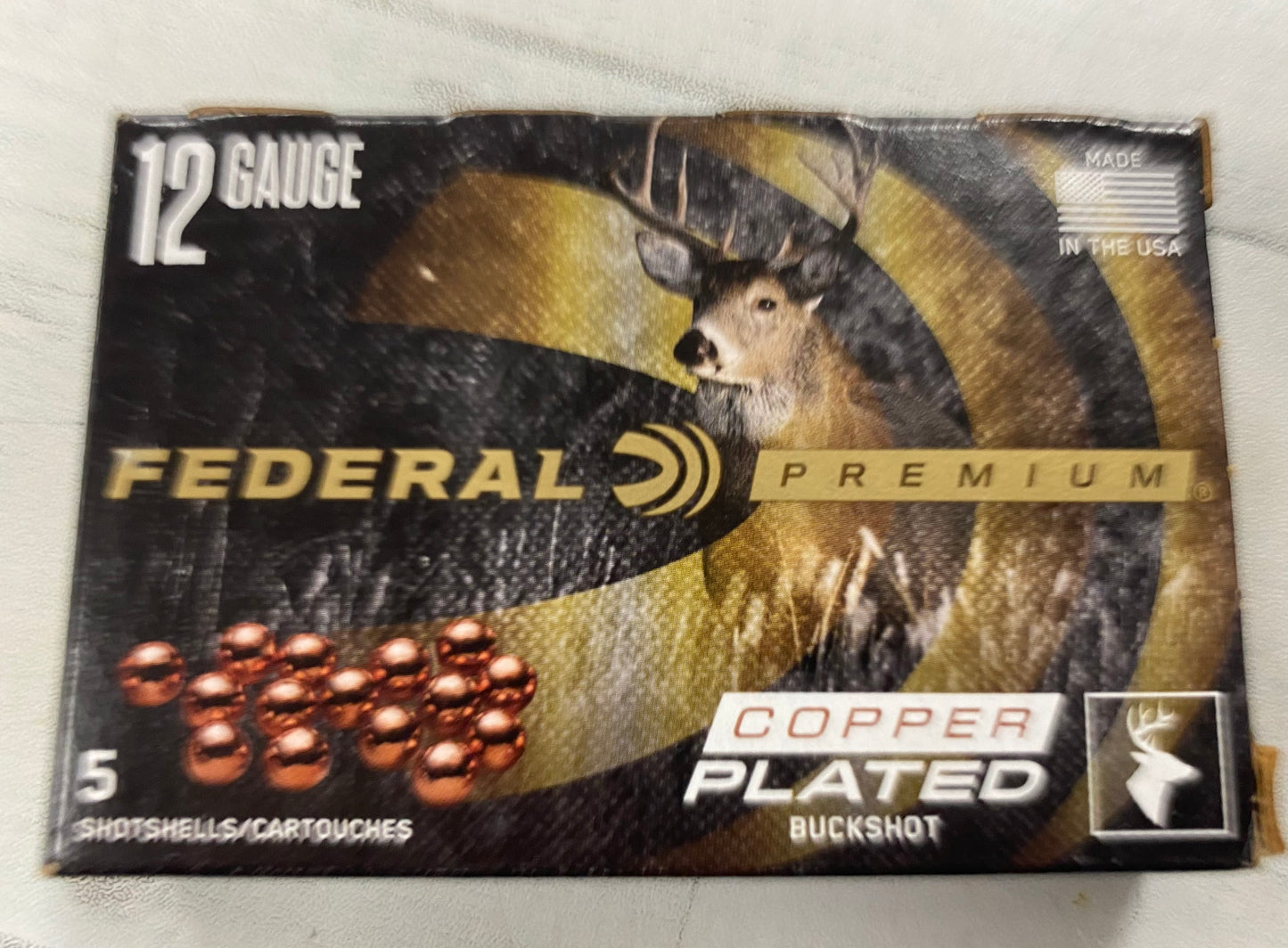 FEDERAL 12 Ga 3" 00 Buckshot-3INCH : 12GAUGE