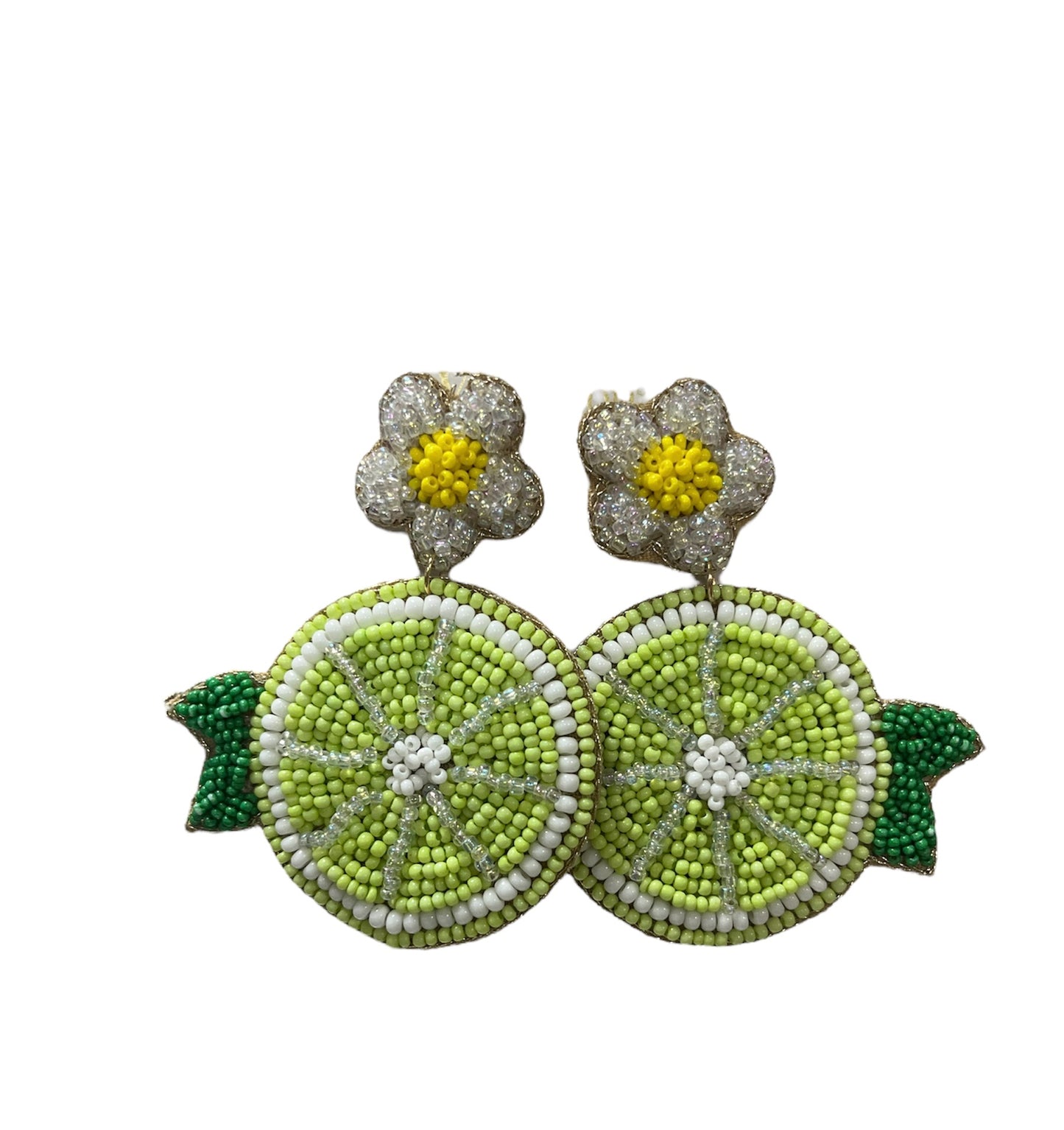 Viv & Lou It’s Party Lime Earrings