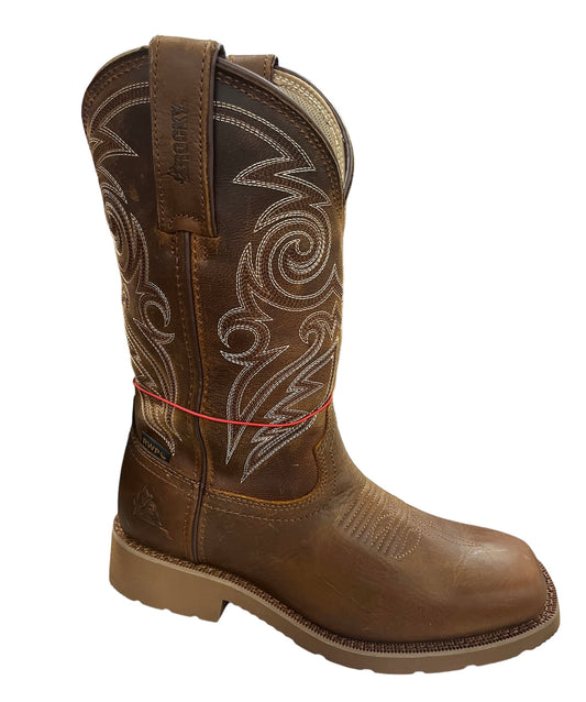 Rocky Boot RKW0438 12” WSTRN Bronze Brown