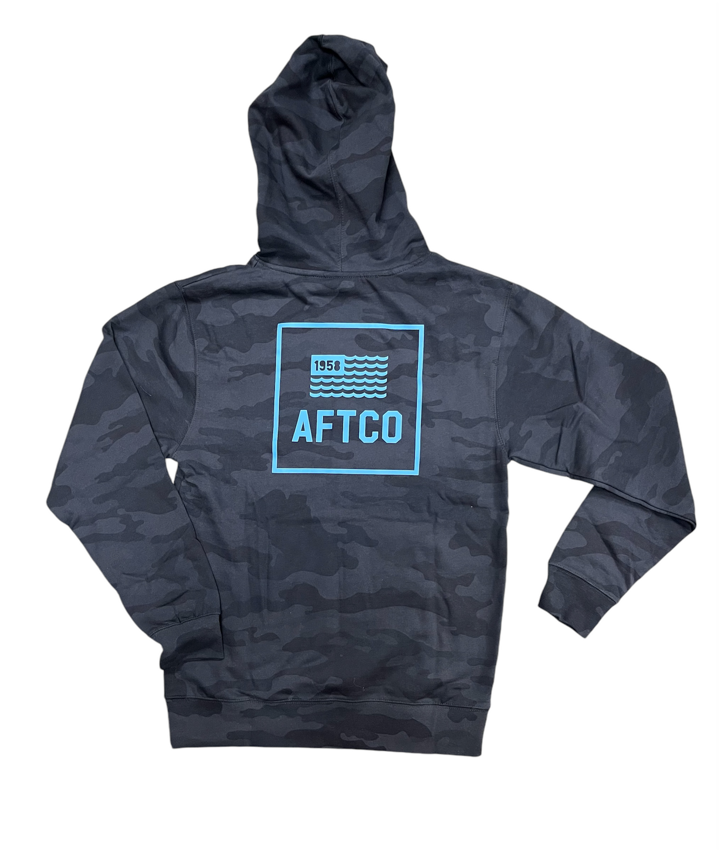 Aftco Jumbo Black Camo PO Hoodie MFP4214