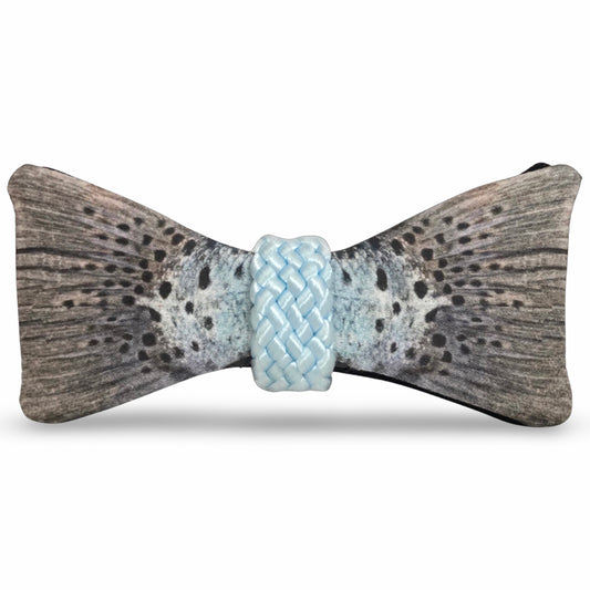 Tailin’ Ties The Spewckled Trout Light Blue