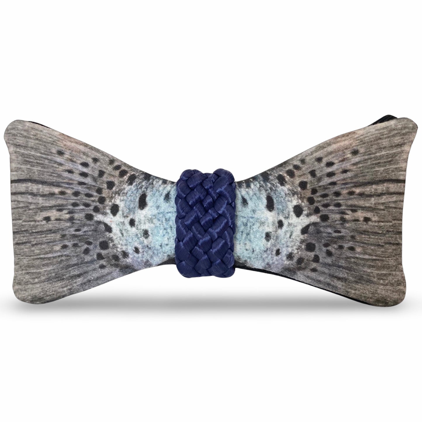 Tailin’ Ties The Speckled Trout Dark Blue